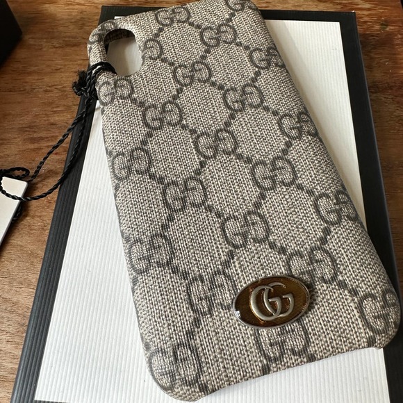 Gucci Ophidia Tessuto iPhone Monogram X/XS Case NEW WITH BOX - Picture 3 of 14